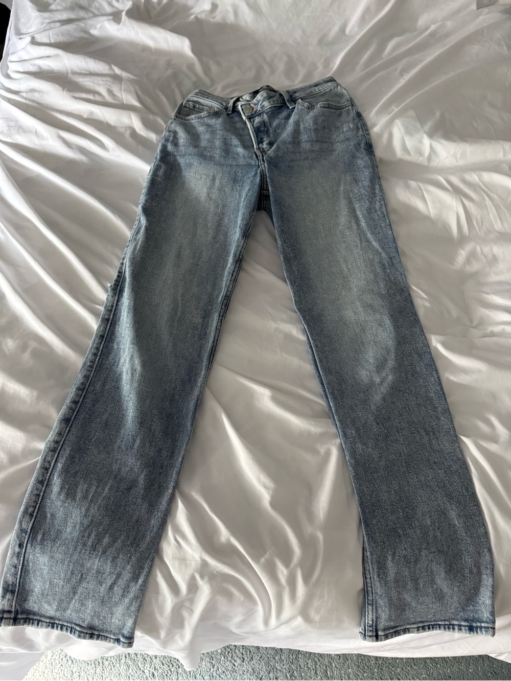 Hollister Vintage Light Wash Straight Jeans